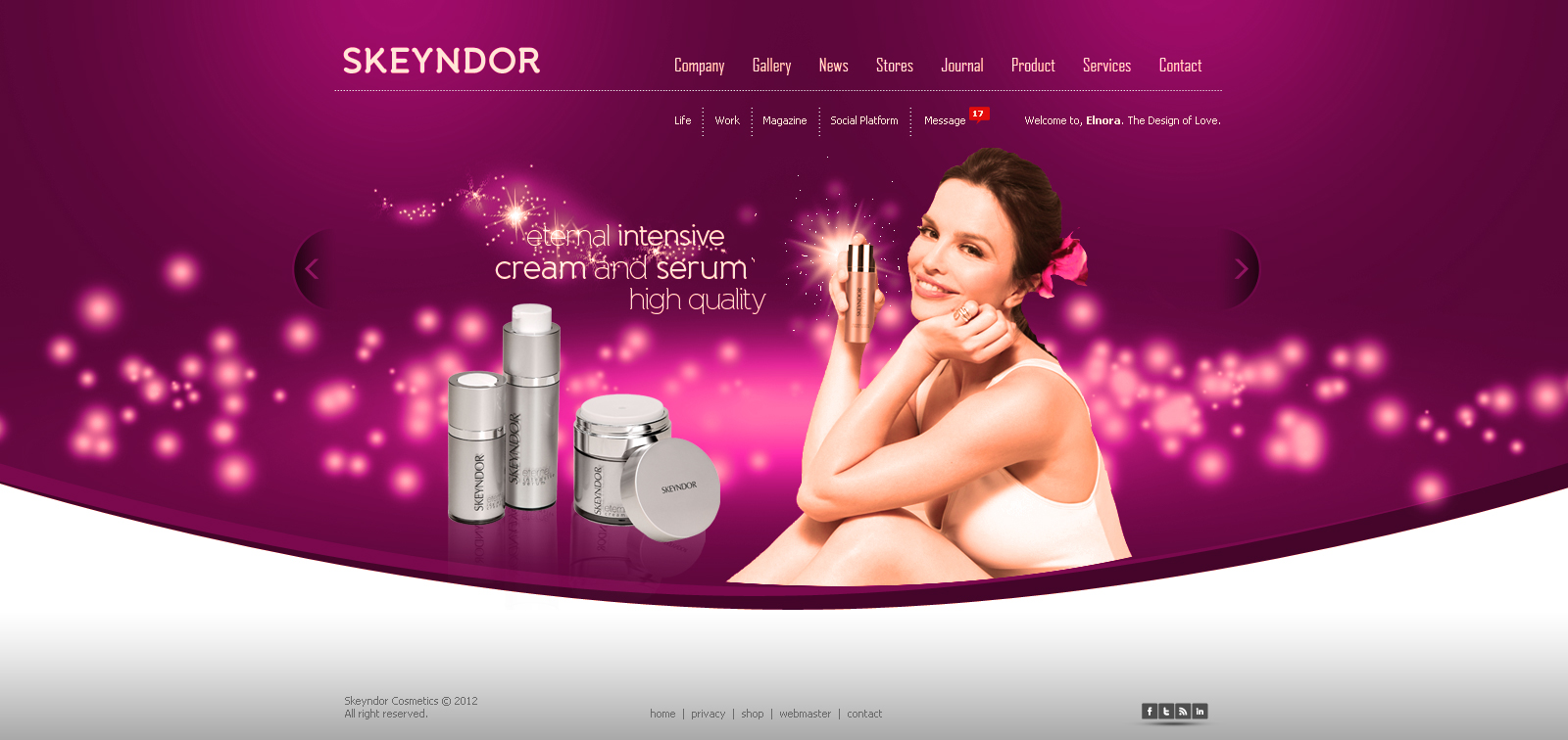 SKEYNDOR WebInterface