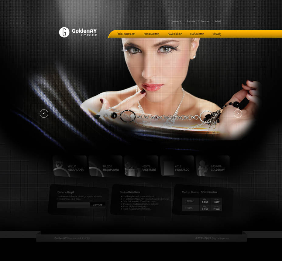 GoldenAY Kuyumculuk Web Interface v3 (2)