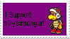 I support sillysimongurl stamp by SpriteEditerGirl