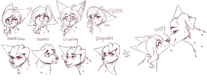 Expression sheet 1