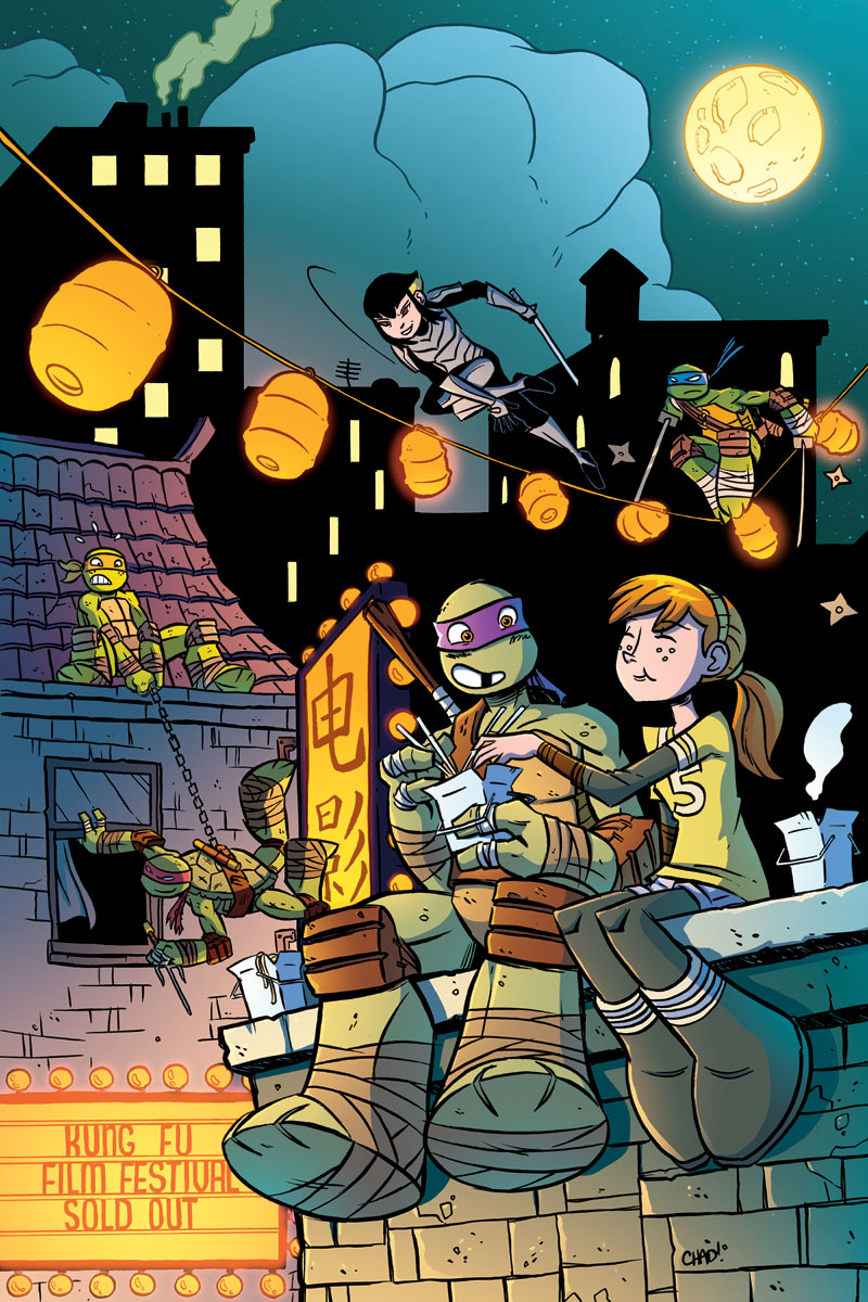 TMNT Animated#7 RI Cover