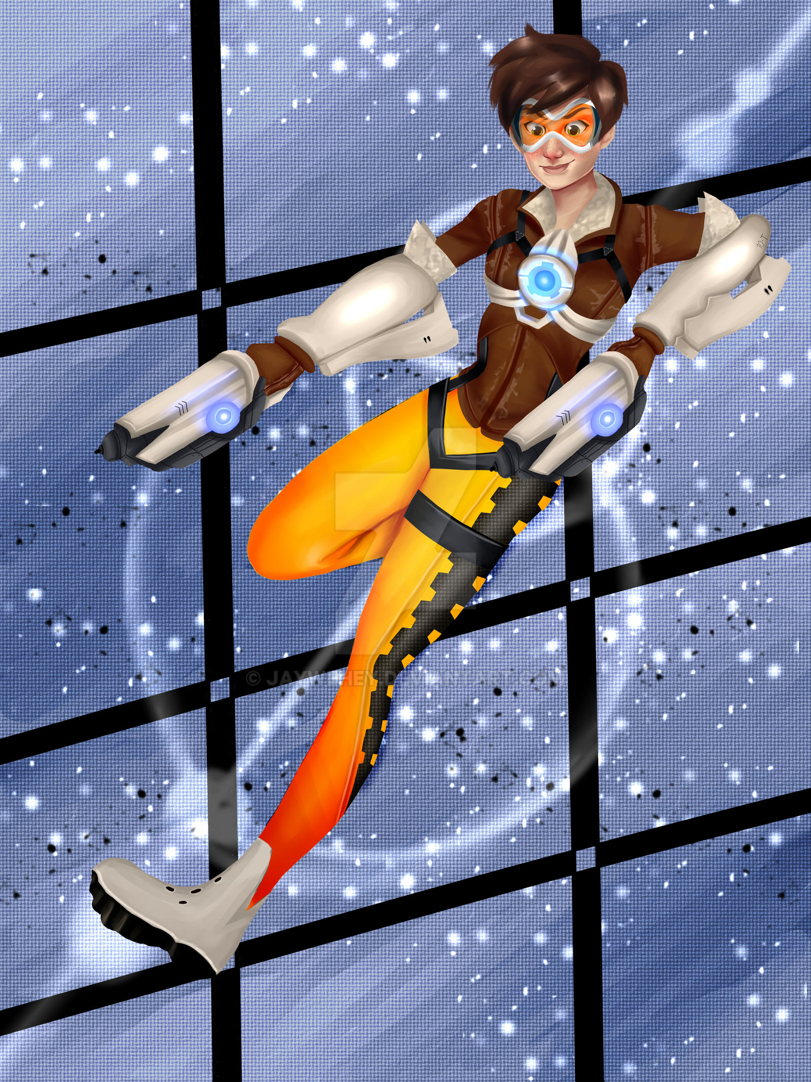 Tracer Deviantart Overwatch - Tracer by jaywehey on DeviantArt