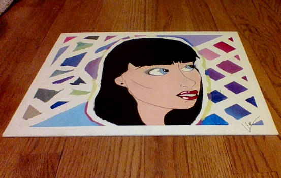 Pop Art Painting. Abstract Design