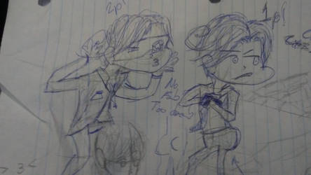 2P and 1P Romano scribbles