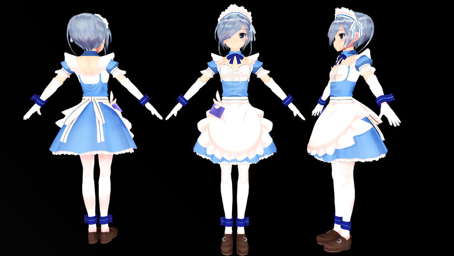 Mashiro Project Mashiro Maid suit by ChocoKobato on DeviantArt