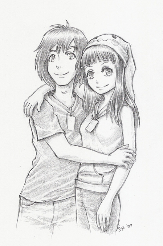 Couple drawing :3