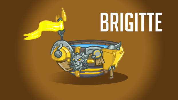 Brigitte as a lukewarm bowl of water