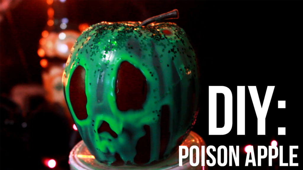 DIY Poison Apple from Snow White by OrthopedicUnderwear