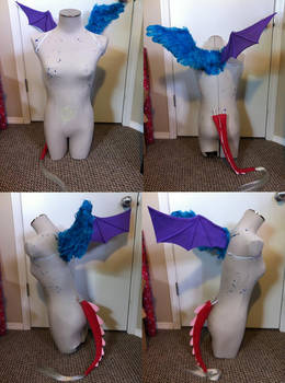 Commission - MLP Discord Wings and Tail
