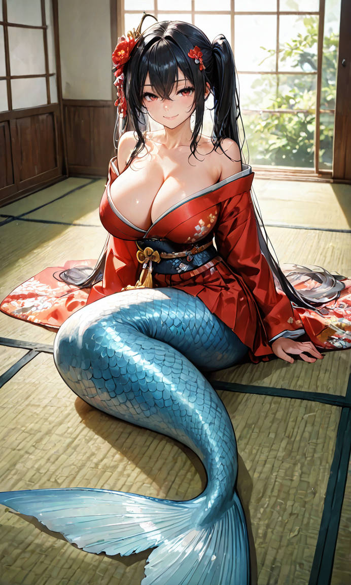 Taiho (Azur Lane) Mermaid by MulberryFiction on DeviantArt