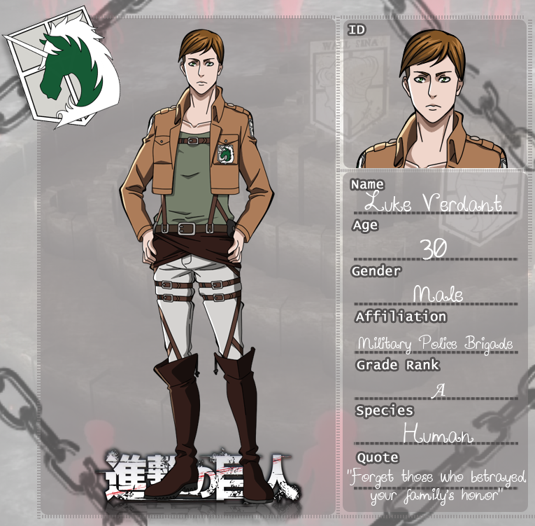 Attack on Titan OC - Baldwyn Gray by Arbiter376 on DeviantArt