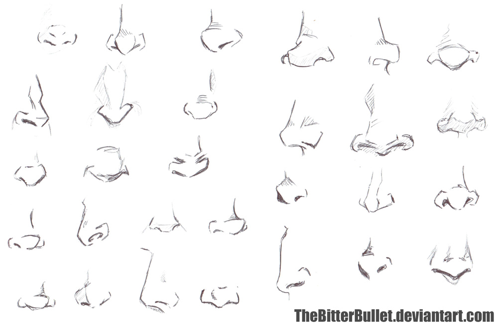 Featured image of post Male Nose Drawing Reference The differences between male and female portraits