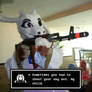 When Toriel have a gun