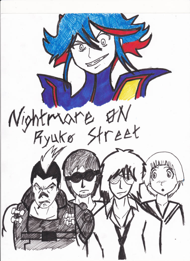 Nightmare On Ryuko Street (Book Cover)