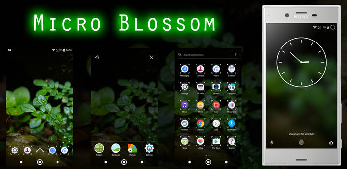 Micro Blossom Theme for Sony Xperia