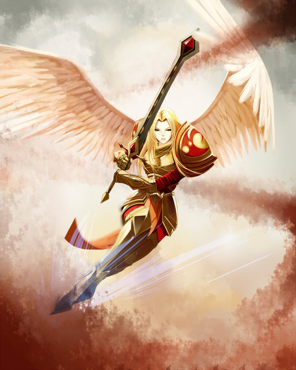 Kayle League Of Legends Drawing