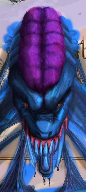 wip of alien