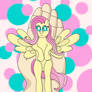Fluttershy Resting On A Hand