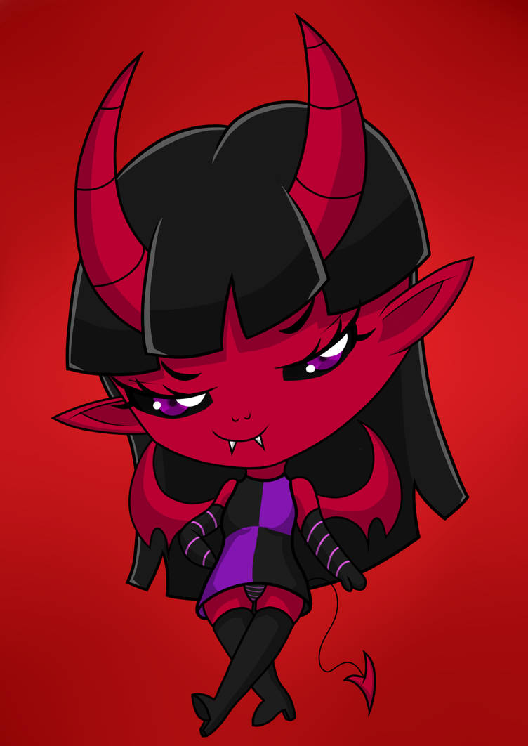 Basic Demon Chibi Chibi Demon by heartshielder1991 on DeviantArt