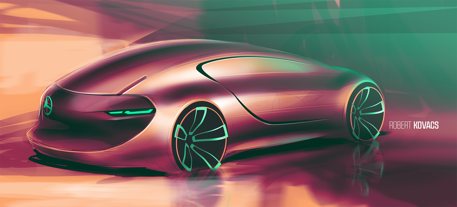 Mercedes Sketch #04