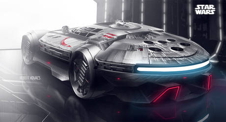 Millennium Falcon Car