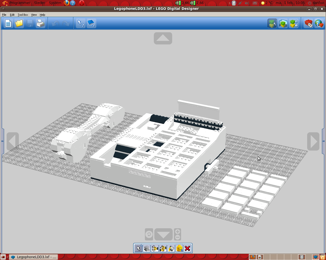 Legophone CAD Design