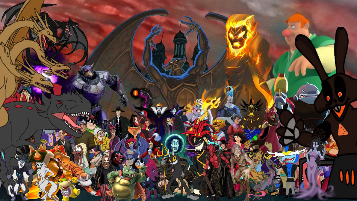 My Favorite of Villains Crossover Characters by Kaijuzilla64 on DeviantArt