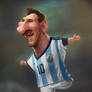 Messi Caricature