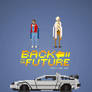 Pixel Art Back to the Future