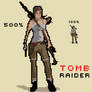 Pixel Art Tomb Raider