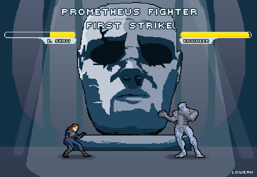 Pixel Art Prometheus