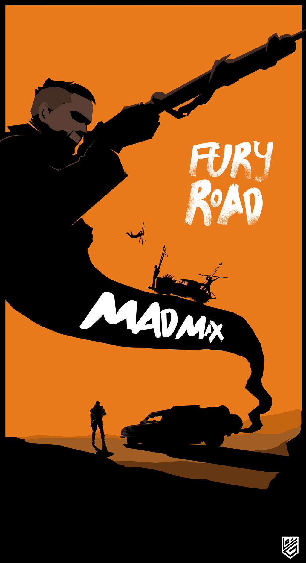 Mad Max Fury Road Minimalist Poster