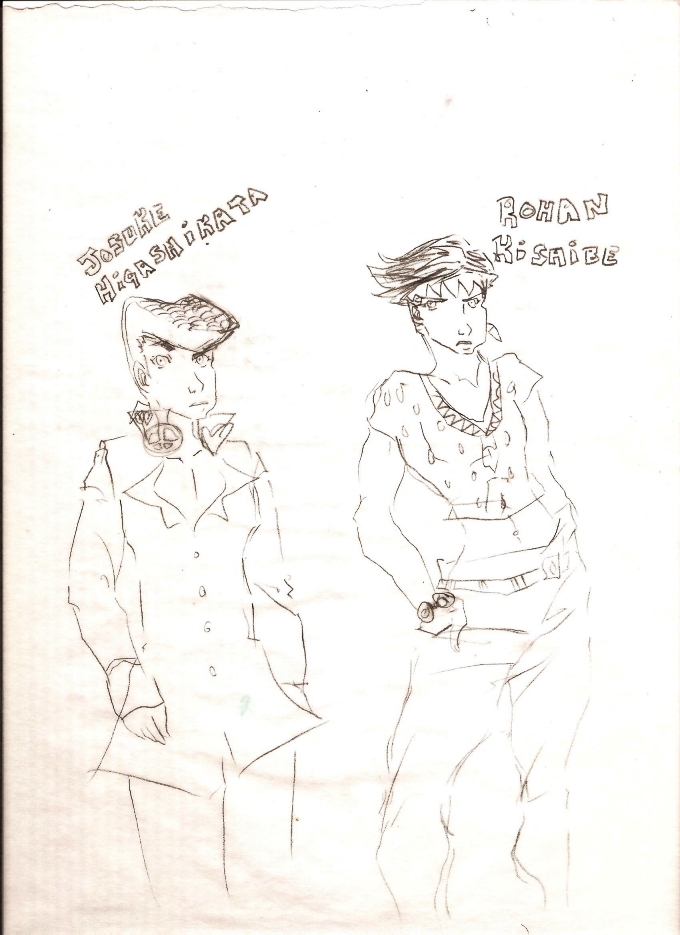 Josuke And Rohan by RoboTribble on DeviantArt