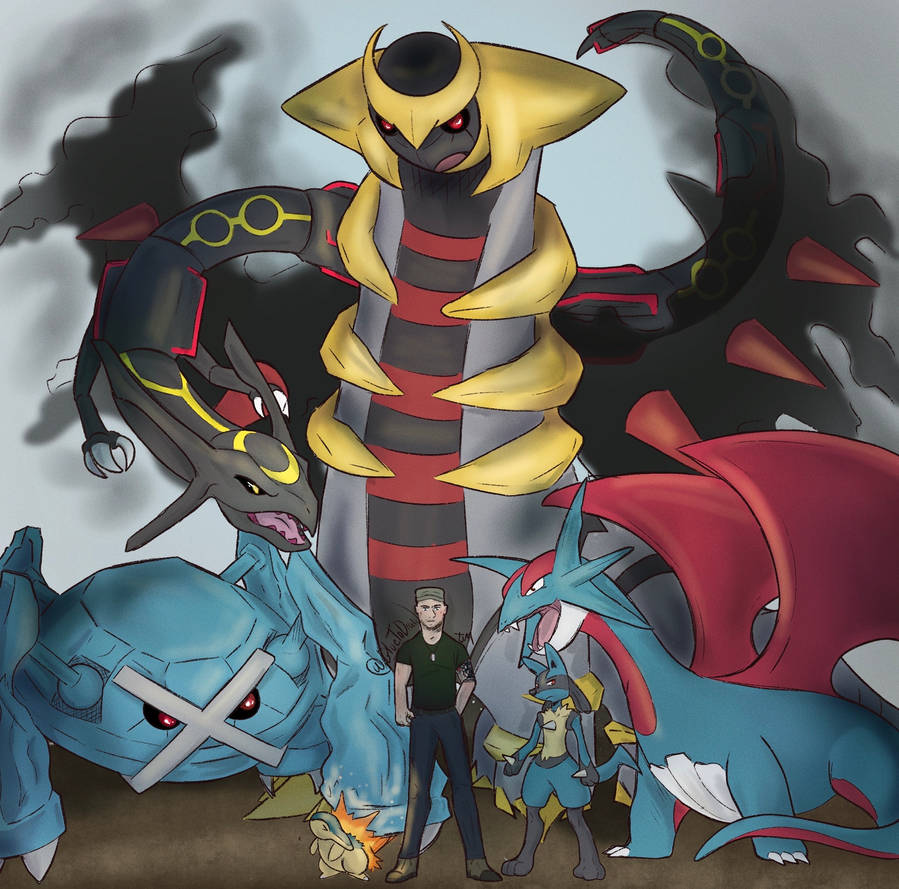 Pokemon team commission by BlueToDraw on DeviantArt
