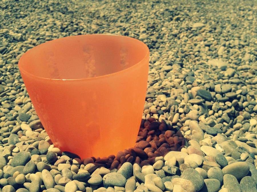 Cup on Beach