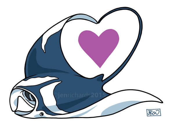 Manta Ray Love