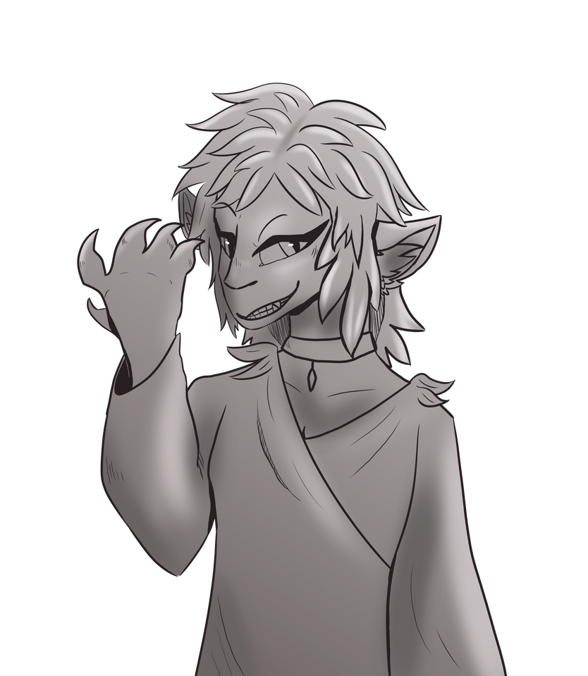 Humonid Practice WIP - Line, humanoid, hair and clothing practice by SunsetSparks-15 on ...