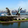 Godzilla makes a splash in New York!