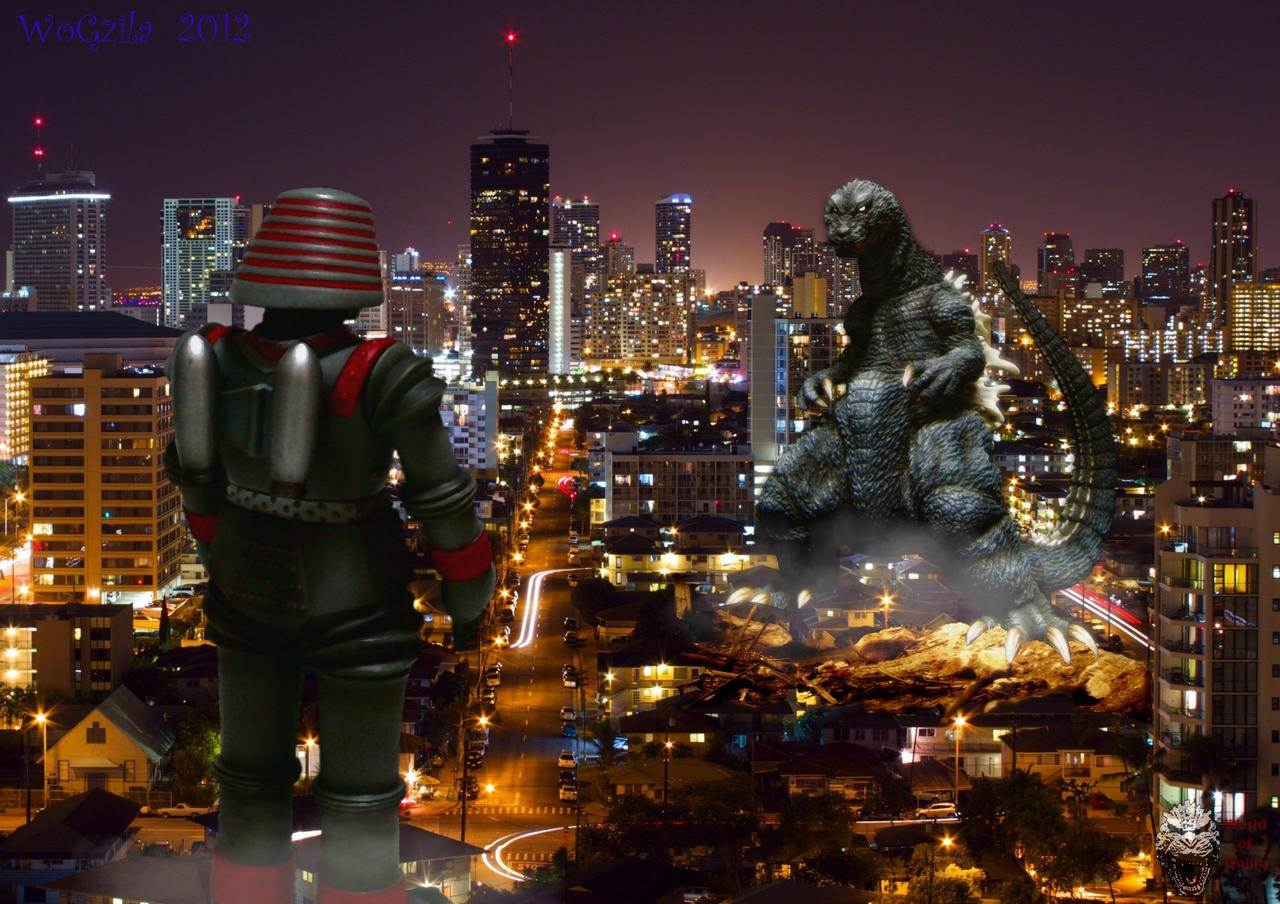 Godzilla Robot Rival Godzilla vs. Giant Robot by WoGzilla on DeviantArt