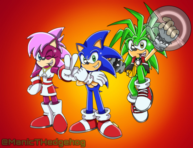 Sonic Art Style Studies by MaxOKE on Newgrounds