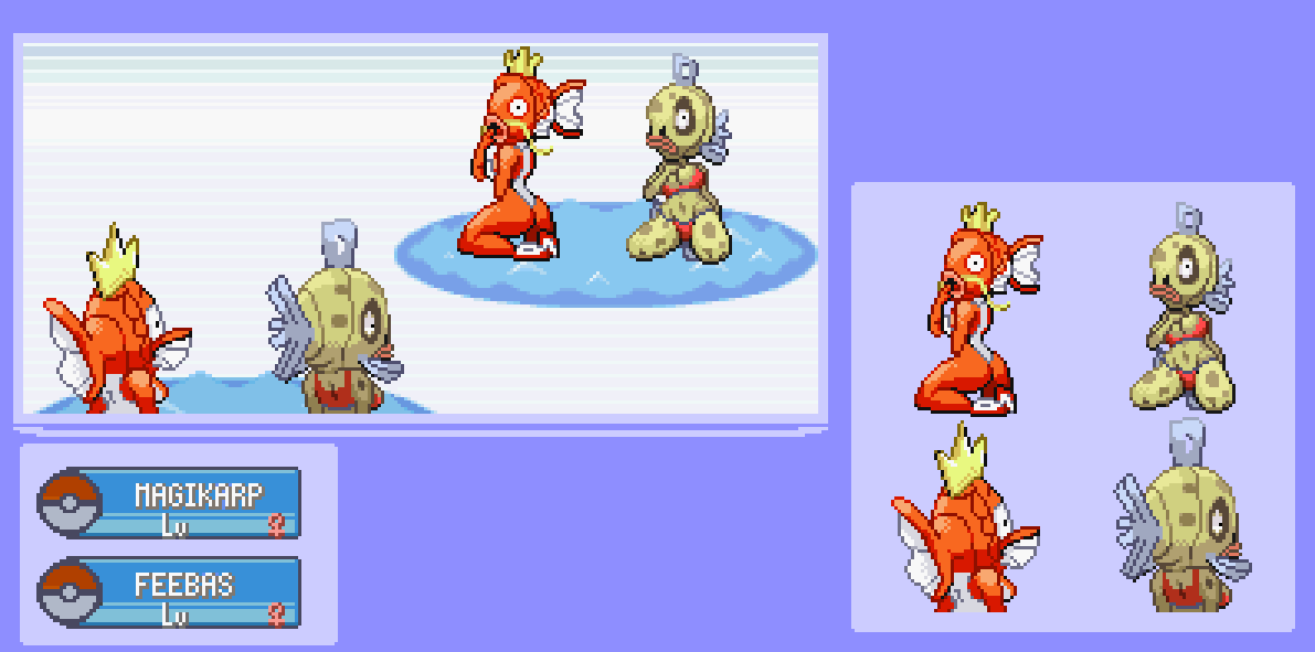 Pk Emerald Anthro Magikarp And Feebus By Sabs3 On DeviantArt pk-emerald-anthro-magikarp-and-feebus-by-sabs3-on-deviantart