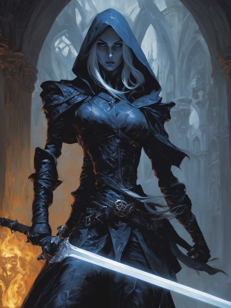 Drow Rogue 007 by Cyber-Inu on DeviantArt