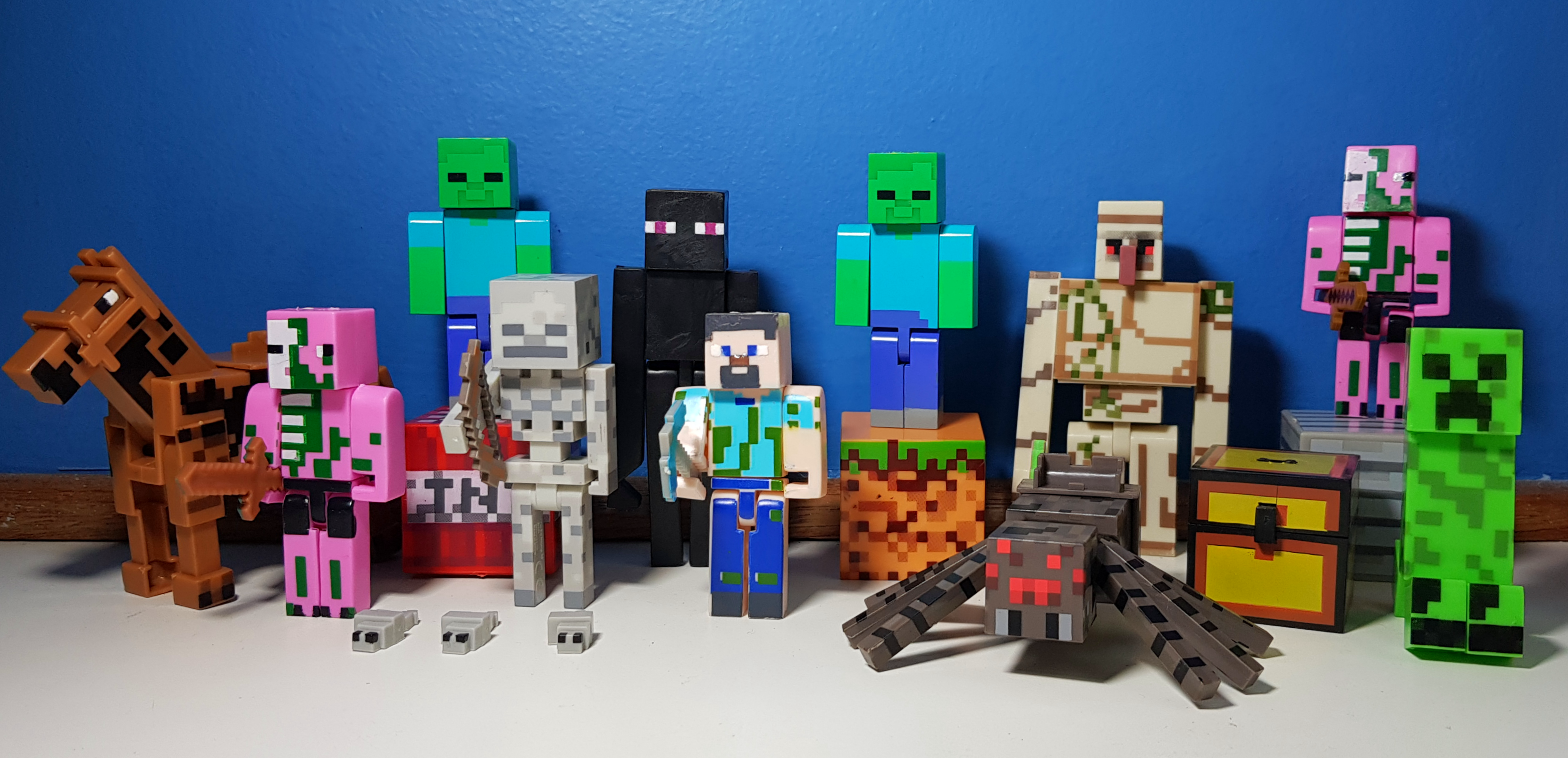 Minecraft Figurenz Minecraft Figure Collection by ZeLuiz08 on DeviantArt