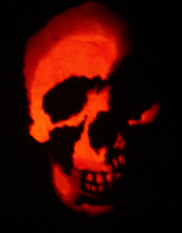 Skull Pumpkin