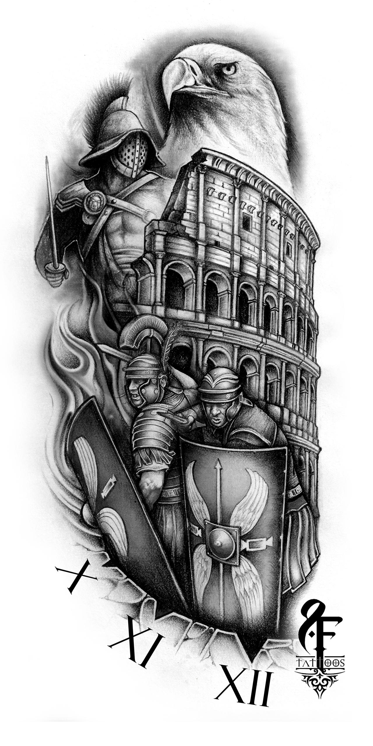 Roman Sleeve Design Main By AquiliFilius On DeviantArt roman-sleeve-design-main-by-aquilifilius-on-deviantart