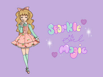 Sparkle Girl Magic Poster Reboot