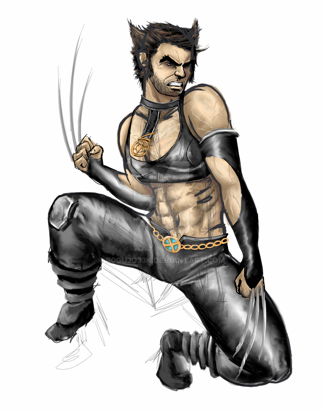 Wolverine in X23 costume