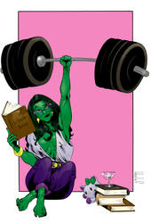 the Sensational She-Hulk - FANART