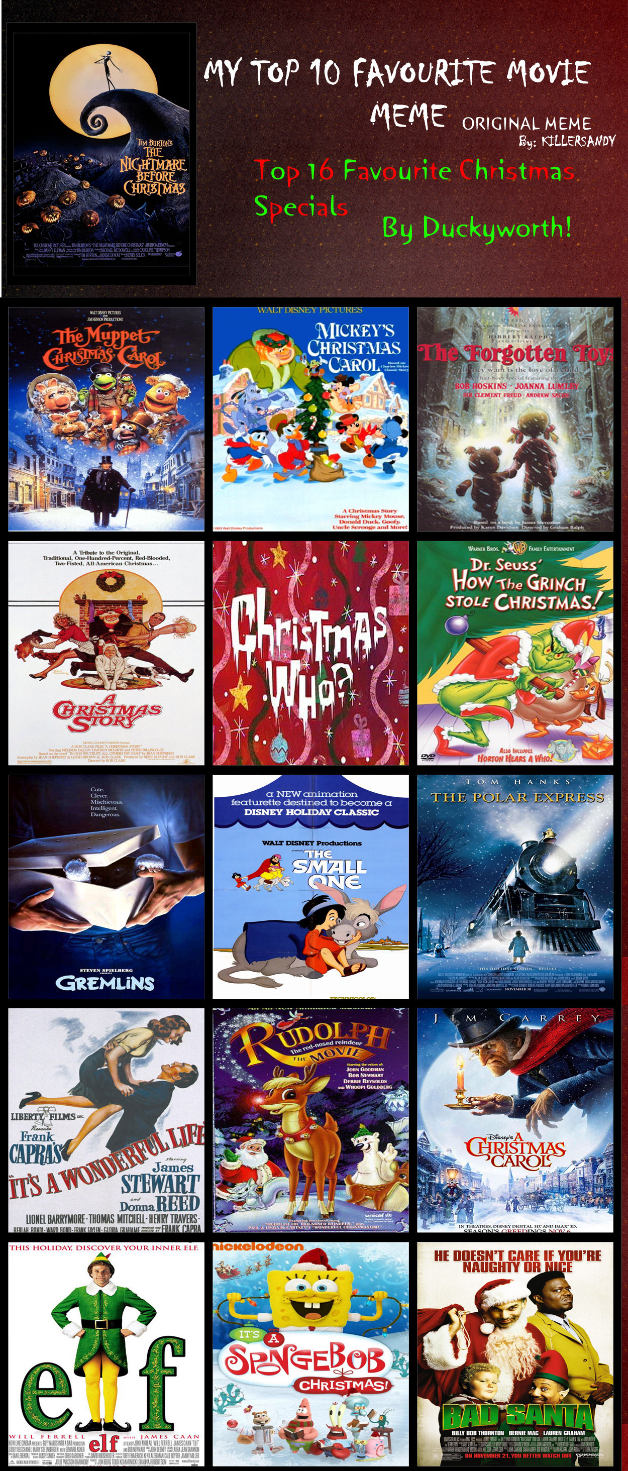 Top 16 Favourite Christmas Specials