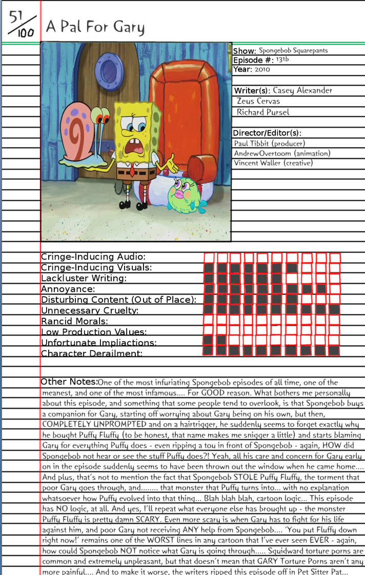Gary Notebook A Pal For Gary Notepage by Duckyworth on DeviantArt